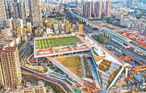 大浪體育中心即將交付使用